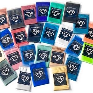 Black Diamond Colorful Mica Powder 26 COLOR VARIETY PACK (2g each 52g Total)